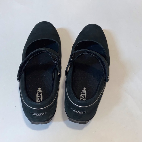 MBT Art Shoe Rocker High Leather Kesho MJ Black Loafers Women’s Size EUR 40 - Picture 5 of 14